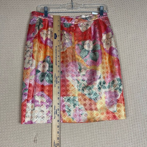 Floral Multicolor Skirt Size Medium - Picture 5 of 8